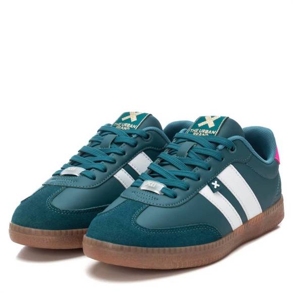 NEW XTI women's casual sneakers in green - Picture 4 of 5